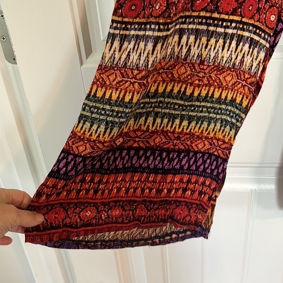 About a girl boho wide leg pull on Pants Size Medium - Picture 2 of 6